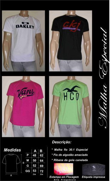 Camisetas Flamê